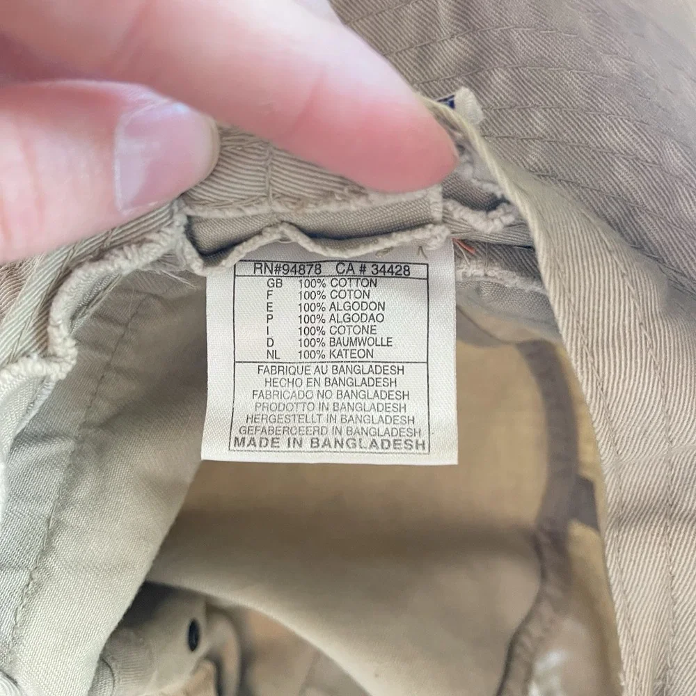 Vintage ABC Monday Night Football Bucket Hat‎ NFL Khaki Sports Specialties